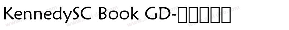 KennedySC Book GD字体转换